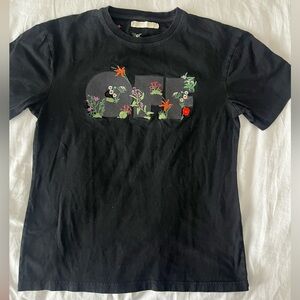 ✨Rare Vintage Off-White Virgil Abloh Floral Embroidered Tee